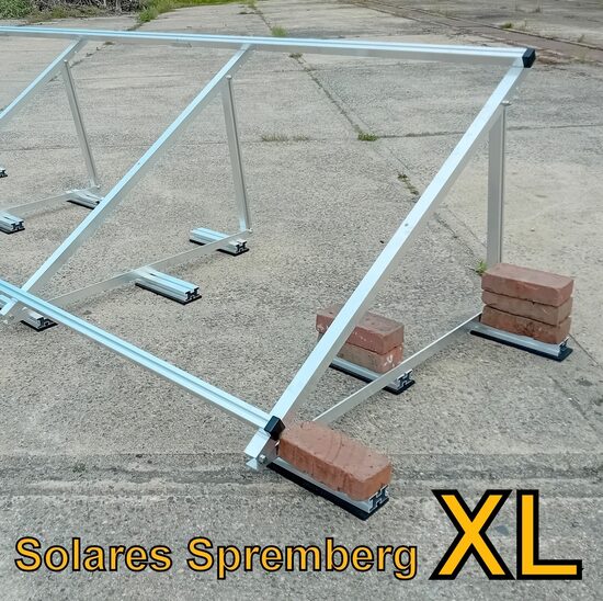 Aufständerung XL vertikal / schwere Ausführung